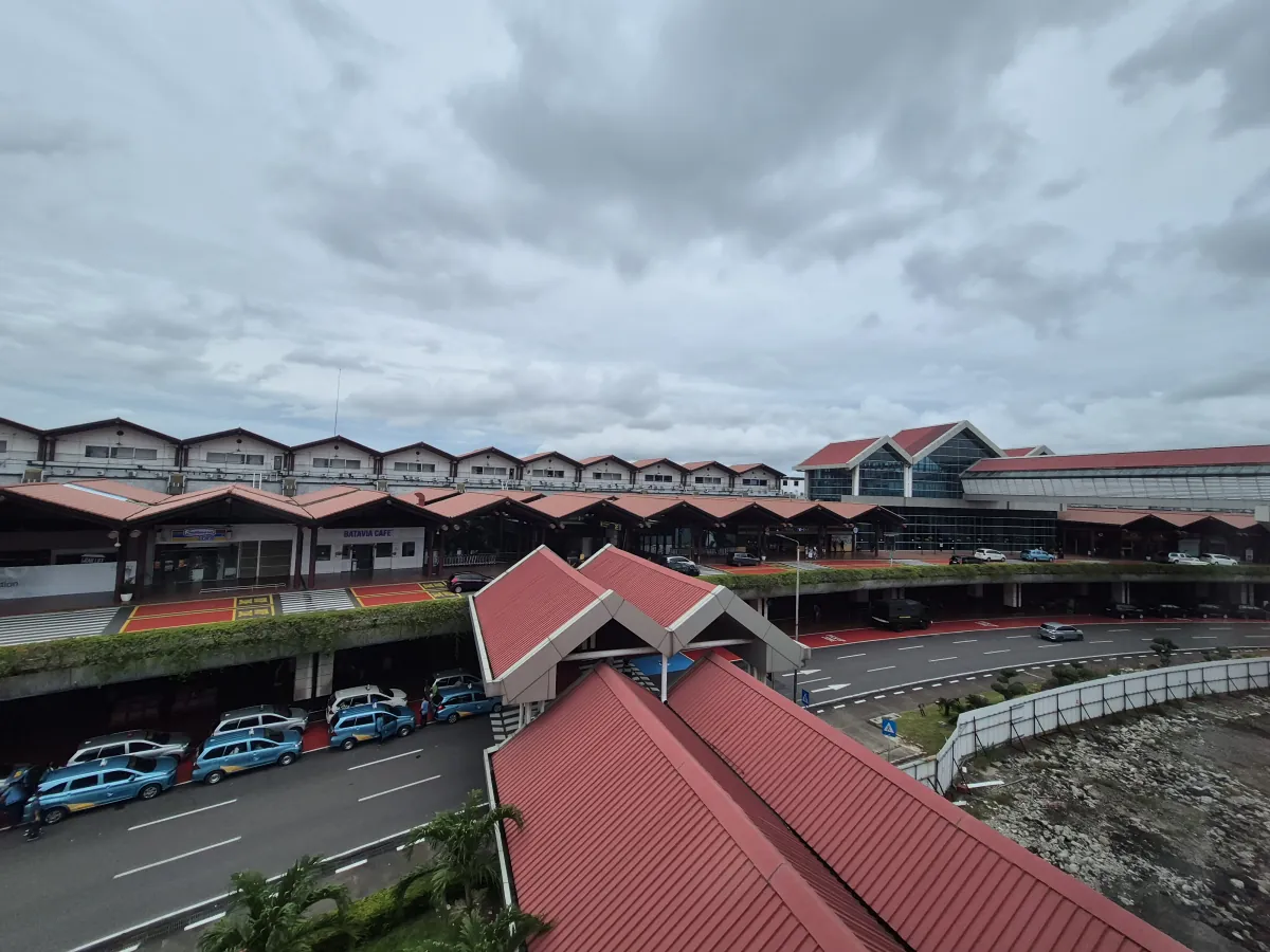 Terminal 2 exterior, Soekarno-Hatta International Airport